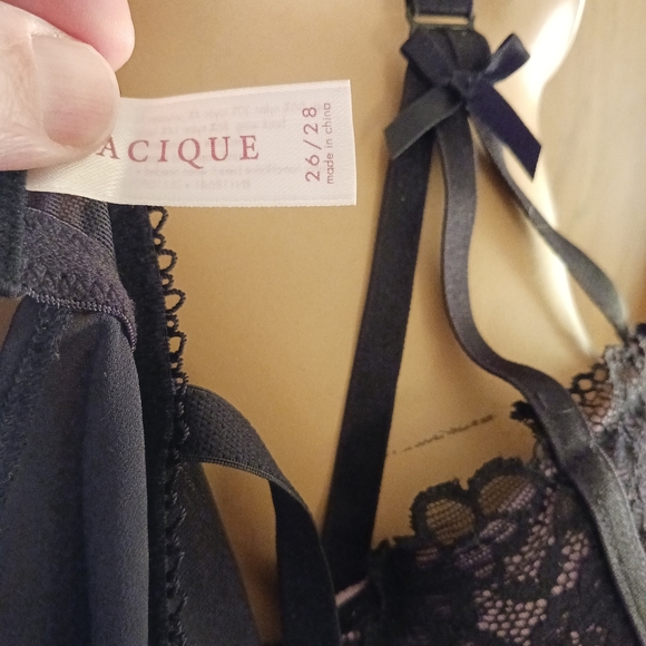 CACIQUE NYLON AND LACE BABYDOLL , 26/28, VALENTINE'S DAY - Picture 3 of 10